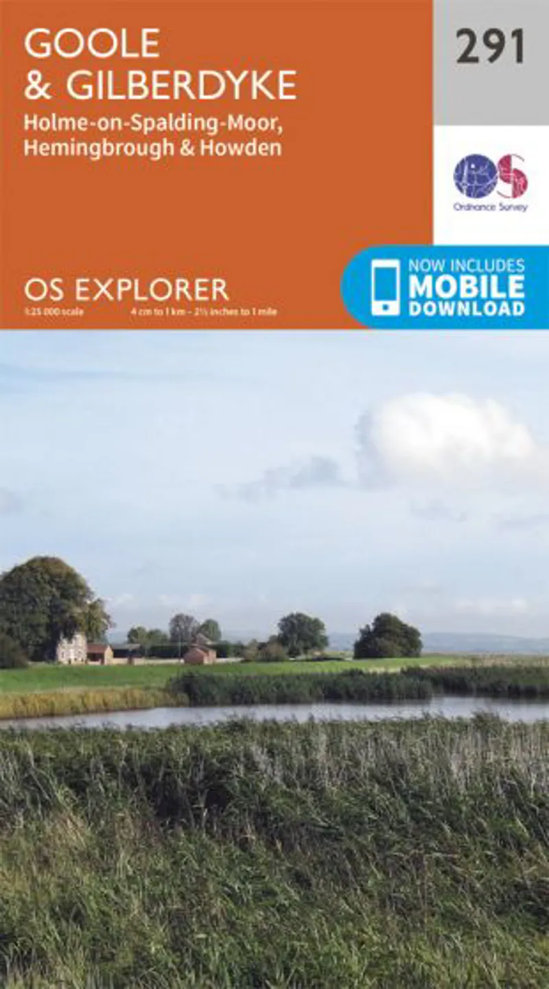 OS Explorer Map 291 - Goole and Gilberdyke